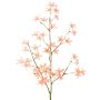 Umělá větev lomikámen PALSIMA s květy, růžová, 75cm