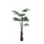 Umělá palma deštníková palma kulatoplodá SIRRAH, zelená, 150cm