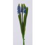 Dekorativní květina svazek hroznových hyacintů NESANET, modrá, 20cm