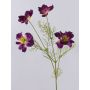 Dekorativní květinová větev PRESTIOSA košík na šperky, fialovo-zelená, 75cm, Ø6-11cm