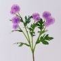 Umělá květina bodlák TRAUDLINDE, fialová, lila, 55cm, Ø3-4cm