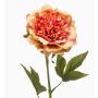 Umělá pivoňka GAVRON, oranžová, 55cm