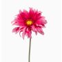 Umělá gerbera BILFON, tmavě růžová, 50cm