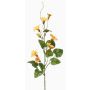 Dekorativní větvička petúnie KORFEN, žluto-broskvová, 75cm