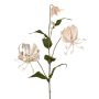 Sametová větvička gloriózy DINFAS, světle růžovo-zlatá, 80cm
