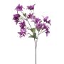 Dekorativní větev bougainvillea MOWLER s květy, fialová, 70cm