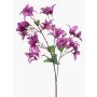 Dekorativní větev bougainvillea MOWLER s květy, fialová, 70cm