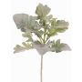 Umělá větvička bílé plstěné zelené bylinky MARDUAN, Eco Collection, zelená, 50cm