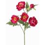 Umělá větvička pivoňky LARDUAN, Eco Collection, fuchsiová, 60cm, Ø7cm