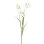 Umělá větvička konvalinky KOHVEN, bílá, 80cm