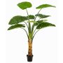Umělá rostlina Alocasia Calidora NICAS, dekorativní květináč, zelená, 160cm