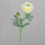 Umělý ranunculus CADISS, krémový, 40cm