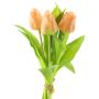 Umělá kytice tulipánů LONA, růžová, 30cm