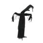 Halloweenský strom NOZZY s funkcí hrůzostrašného smíchu / pohybu, černý, LED diody, 115cm