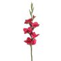 Umělá gladiola KIVANA, fuchsiová, 90 cm