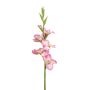 Umělá gladiola KIVANA, růžovo-bílá, 90 cm