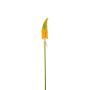 Dekorativní květina lilium MAVORA, zeleno-žlutá, 80 cm
