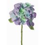 Plastová hortenzie CHIDORI, fialovo-modro-zelená, lila-modro-zelená, 30cm, Ø13cm