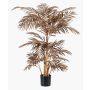 Umělá palma Areca PARADISA, metalický bronz, 145cm