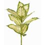 Umělá Dieffenbachia VISP, nehořlavá, zeleno-krémová, 40cm
