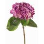 Plastová hortenzie CHIDORI, fialovo-krémová, 60cm, Ø18cm