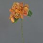 Plastová hortenzie CHIDORI, oranžová, 30cm, Ø13cm