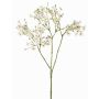 Umělá větvička gypsophily SIKINOS, bílá, 65cm, Ø1-1,5cm