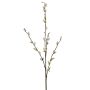 Umělá větvička vrby s květy NIELSON, krémová, 80 cm