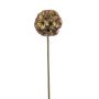 Umělá větvička hvězda Scabiosa LUCILLE, zelená-fialová, 65 cm