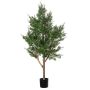Dekorativní stromek Crossostephium BELENA, přírodní kmen, zelený, 120cm