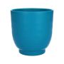 DARWONU květináč, keramika, tyrkysová matná, 14cm, Ø13,5cm