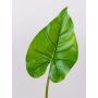 Umělý list kala KAMUELA, zelený, 45cm