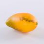 Umělé mango FLORISA, oranžovo-žluté, 13cm, Ø8cm