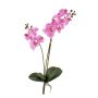 Umělá orchidej phalaenopsis CANDIDA na zápichu, růžová, 65cm