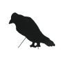 Halloweenská silueta vrány SPOOKY CROW, černá, 63cm