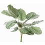 Umělá calathea orbifolia ZAIDA na zápichu, zelená, 75cm