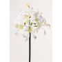 Umělá květina nerine MONJA, bílá, 70cm, Ø12cm