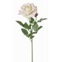 Umělá růže JANINE, krémovo-fuchsiová, 70cm, Ø12cm
