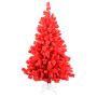 Plastový vánoční stromek GÖTEBORG SPEED, červená, 120cm, Ø60cm