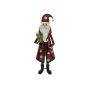 Dekorační figurka Santa Claus JOSEPH s dárkem, 150 cm