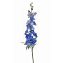Textilní delphinium ANDRIANA, modrá, 90cm, Ø11cm