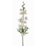 Textilní delphinium ANDRIANA, bílozelená, 90cm, Ø10cm