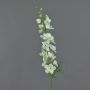 Textilní delphinium ANDRIANA, bílozelená, 90cm, Ø11cm