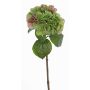 Plastová hortenzie CHIDORI, zeleno-růžová, 60cm, Ø18cm