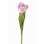 Umělý tulipán ROMANA, růžový, 45cm, Ø6cm