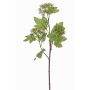 Umělecká sněhová koule DEMI, zelená, 60cm, Ø6-8cm