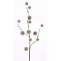 Umělá okrasná cibule EMRAH, zeleno-šedá, 80cm, Ø3-4,5cm
