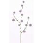 Umělá okrasná cibule EMRAH, světle lila, 80cm, Ø3-4,5cm