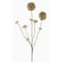 Textilní skimie KANUT, zelená, 90cm, Ø4-8cm