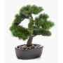 Plastová bonsai borovice GALDOS v misce, 30cm